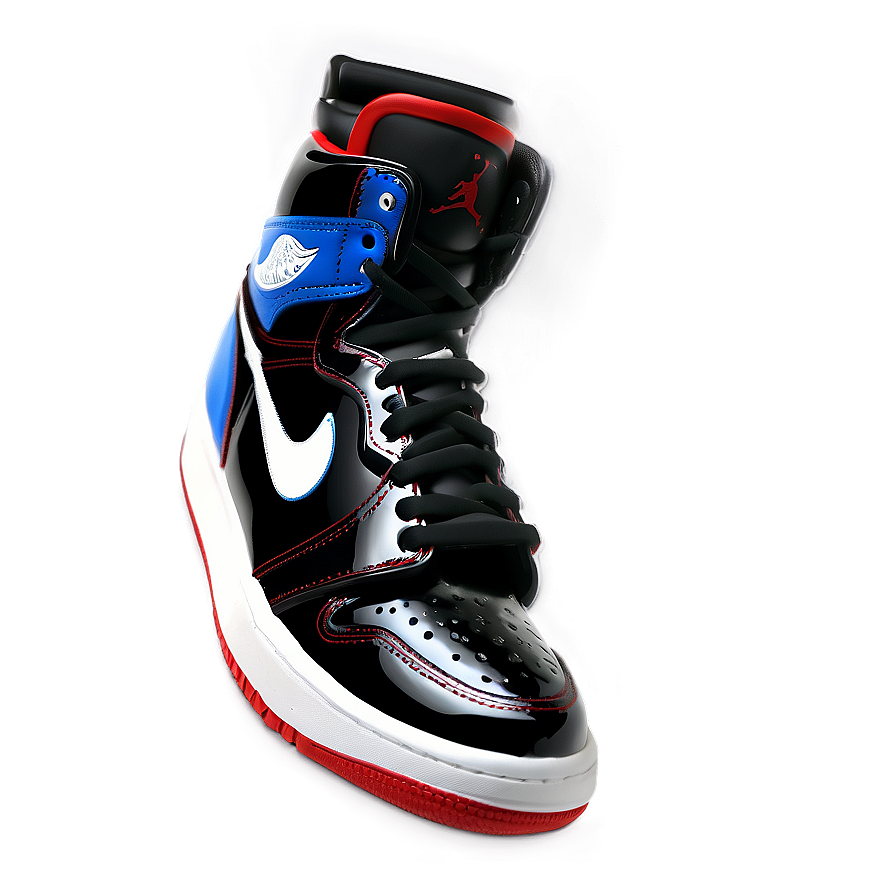Air Jordan Patent Black Red